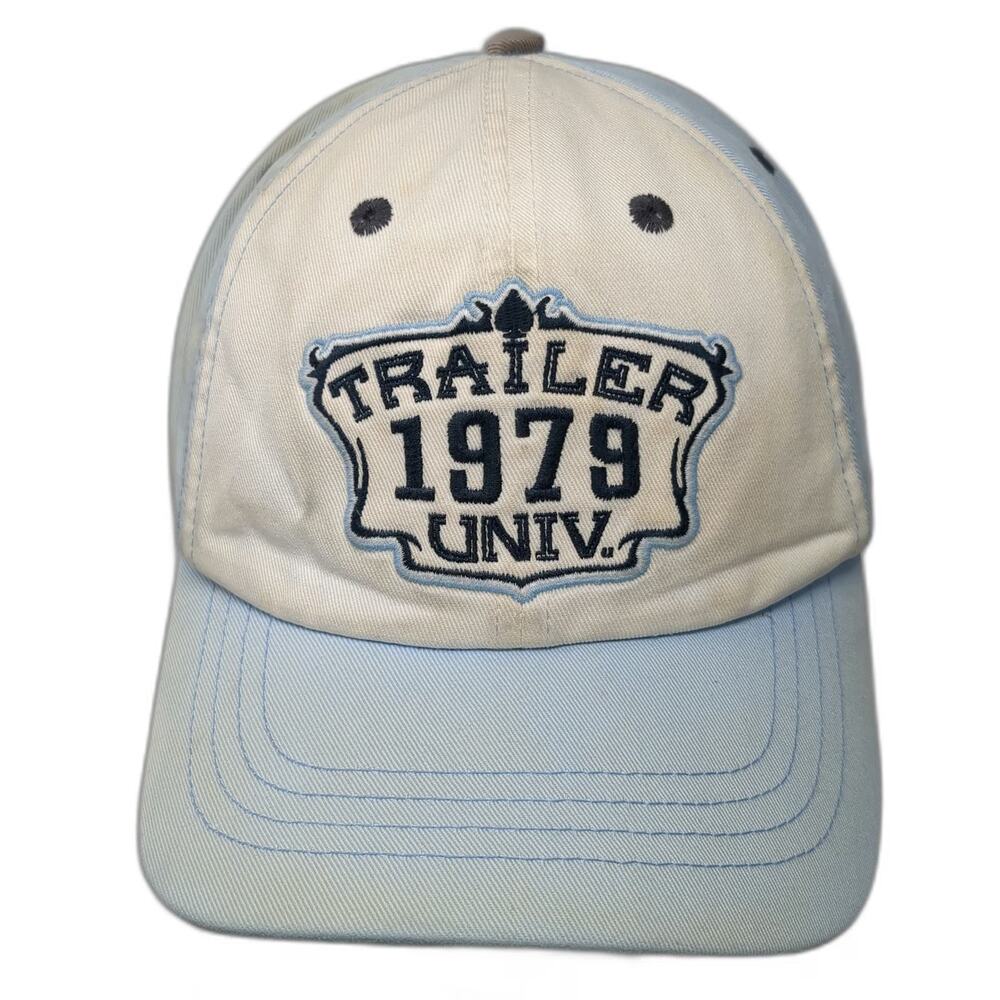 Trailer Baseball Cap Blue One Size 1979 Univ Logo Slideback Embroidery Hat